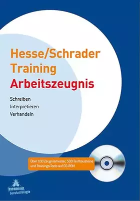 Couverture du produit · Hesse/Schrader-Training Arbeitszeugnis: Schreiben - Interpretieren - Verhandeln