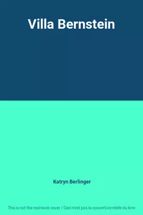 Couverture du produit · Villa Bernstein