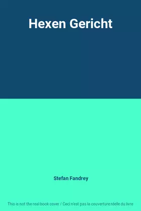 Couverture du produit · Hexen Gericht