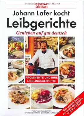 Couverture du produit · Lafer kocht Leibgerichte prominenter Gäste