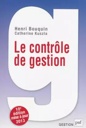 Couverture du produit · Le contrôle de gestion