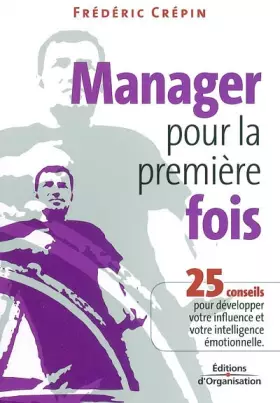 Couverture du produit · Manager pour la première fois