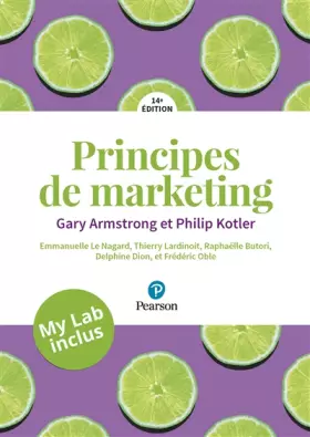 Couverture du produit · PRINCIPES DE MARKETING 14e édition + My Lab
