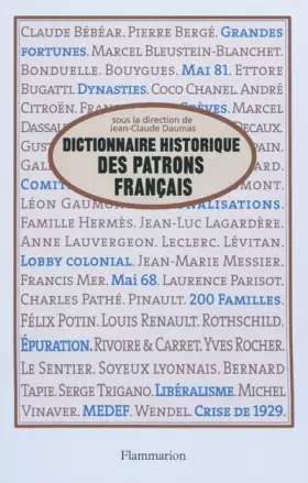 Couverture du produit · Dictionnaire historique des patrons français