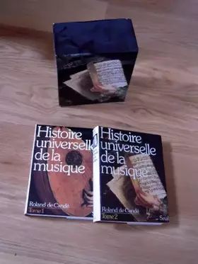 Couverture du produit · HISTOIRE UNIVERSELLE DE LA MUSIQUE COFFRET