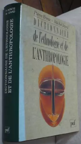 Couverture du produit · Dictionnaire de l'ethnologie et de l'anthropologie