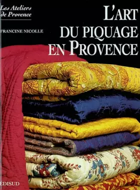 Couverture du produit · L'art du piquage en Provence