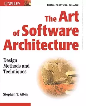 Couverture du produit · The Art of Software Architecture: Design Methods and Techniques