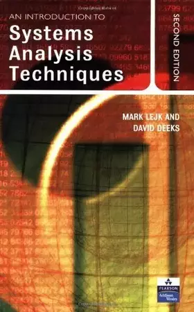 Couverture du produit · An Introduction to Systems Analysis Techniques (2nd Edition)