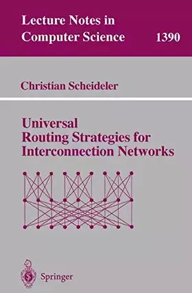 Couverture du produit · Universal Routing Strategies for Interconnection Networks