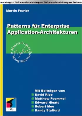 Couverture du produit · Patterns für Enterprise Application-Architekturen (mitp Professional)