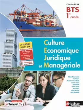Couverture du produit · Culture Economique, Juridique et Managériale - BTS 1re année - Coll. CEJM