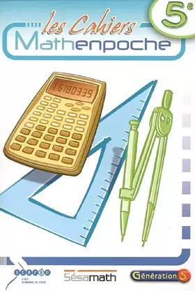 Couverture du produit · Les cahiers Mathenpoche 5e