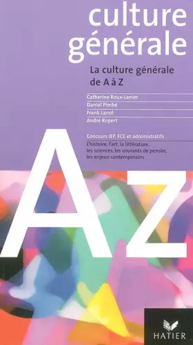 Couverture du produit · Culture générale de A à Z, 2004