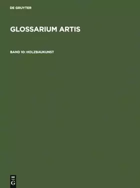 Couverture du produit · Holzbaukunst: Fachwerk - Dachgerüst - Zimmermannswerkzeug. Systematisches Fachwörterbuch