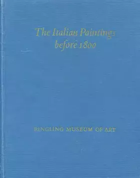 Couverture du produit · Catalog of the Italian Paintings Before 1800