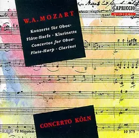 Couverture du produit · Konzerte Für Oboe · Flöte-Harfe · Klarinette  Concertos For Oboe · Flute-Harp · Clarinet