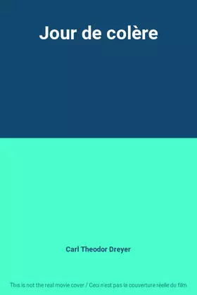 Couverture du produit · Jour de colère