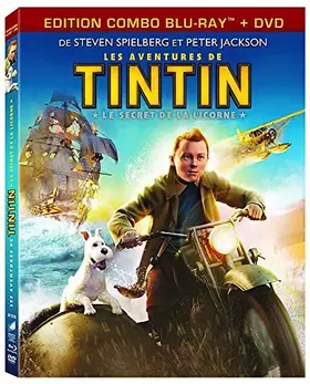 Couverture du produit · Les Aventures de Tintin : Le Secret de la Licorne [Combo Blu-Ray + DVD]