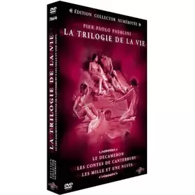 Couverture du produit · Pier Paolo Pasolini - La Trilogie de la vie : Le Décaméron + Les Contes de Canterbury + Les Mille et une nuits [Édition Collect