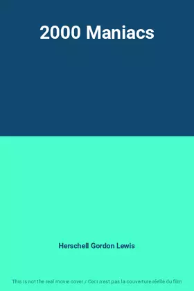 Couverture du produit · 2000 Maniacs