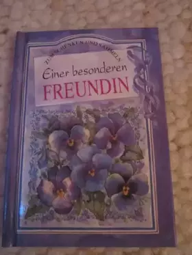 Couverture du produit · Zum Schenken und Sammeln: Einer besonderen Freundi