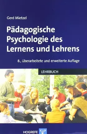 Couverture du produit · Pädagogische Psychologie des Lernens und Lehrens