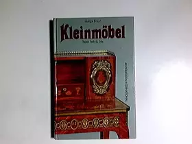 Couverture du produit · Kleinmöbel : Typen, Techniken, Stile leinm brauch kleinmöbel europäische