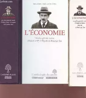 Couverture du produit · L'économie : Les plus grands textes d'Adam Smith à Keynes et Amartya Sen