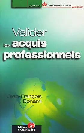 Couverture du produit · Valider les acquis professionnels