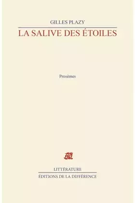 Couverture du produit · La Salive des étoiles