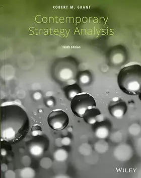 Couverture du produit · Contemporary Strategy Analysis