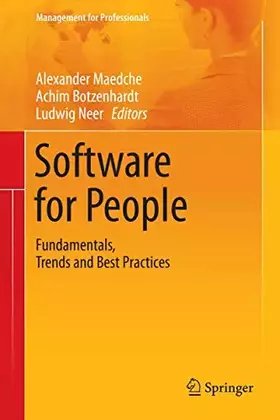 Couverture du produit · Software for People: Fundamentals, Trends and Best Practices (Management for Professionals)