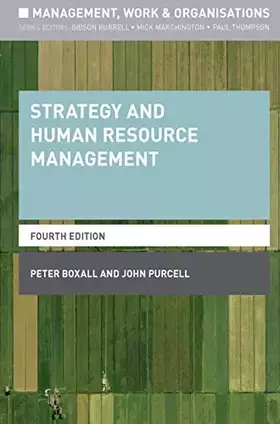 Couverture du produit · Strategy and Human Resource Management (Management, Work and Organisations, 17)
