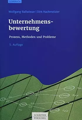 Couverture du produit · Unternehmensbewertung: Prozess, Methoden und Probleme