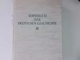 Couverture du produit · Handbuch der Deutschen Geschichte, Bd. 4 Die Zeit der Weltkriege