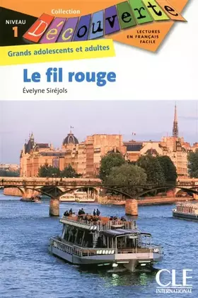 Couverture du produit · Le fil rouge - Niveau 1 - Lecture Découverte - Livre