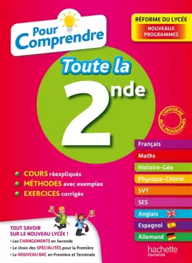 Couverture du produit · Pour Comprendre Toutes Les Matières 2nde
