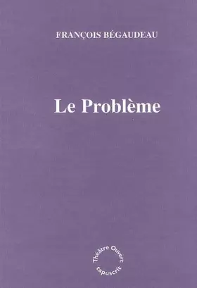 Couverture du produit · Le Problème