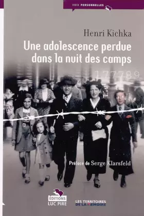 Couverture du produit · Une adolescence perdue dans la nuit des camps