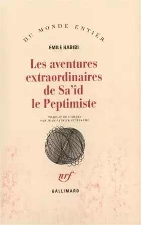 Couverture du produit · Les Aventures extraordinaires de Sa'id le peptimiste