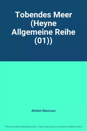 Couverture du produit · Tobendes Meer (Heyne Allgemeine Reihe (01))
