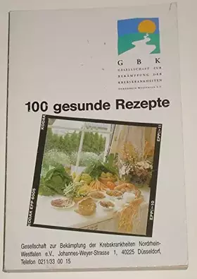 Couverture du produit · 100 recettes santé