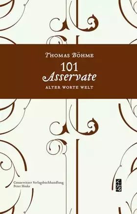 Couverture du produit · 101 Asservate: Alter Worte Welt