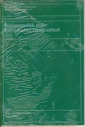 Couverture du produit · Bildungspolitik in der Europäischen Gemeinschaft: Aktuelle Probleme und Ausblick (Schriftenreihe des Arbeitskreises Europäische