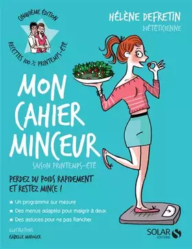 Couverture du produit · Mon cahier Minceur printemps-été
