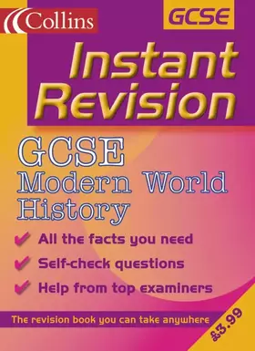 Couverture du produit · GCSE Modern World History (Instant Revision)