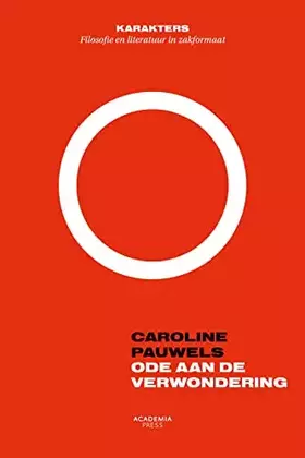 Couverture du produit · Ode aan de verwondering