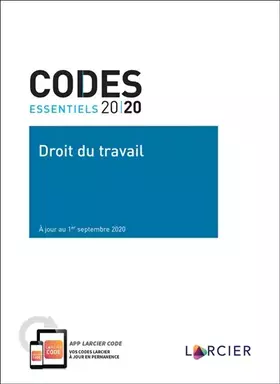 Couverture du produit · Code essentiel - Droit du travail