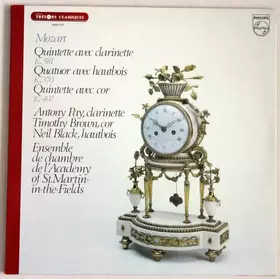 Couverture du produit · Quintette Avec Clarinette, K. 581 / Quatuor Avec Hautbois, K. 370 / Quintette Avec Cor, K. 407